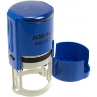 Оснастка для круглой печати пластиковая  d-42 мм с футляром Trodat (синяя) 46042