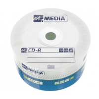 CD-R MyMedia 52x700 mb matt silver bulk (50) (300) 2010