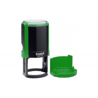 Оснастка для круглої печатки пластикова d-42 мм Trodat NEW (ковпачок) зелена 4642