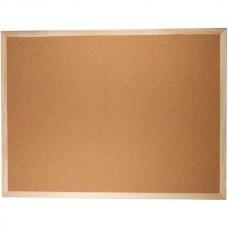  Доска пробковая JOBMAX деревянная рамка, 90х120 см №BM0015