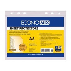 Файл A5 Economix 30 мкм Апельсин 100 шт в пачке (28 пачек/ящик) E31104-50