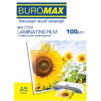 Пленка для ламинирования Buromax 100 мкм A5 154х216 мм (100) 7754