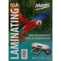 Плівка для ламінування Magic A5 глянцева 80 мк 154х216 (100)