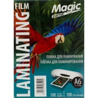 Пленка для ламинирования Magic A6 глянцевая 100 мк 111х154 (100)