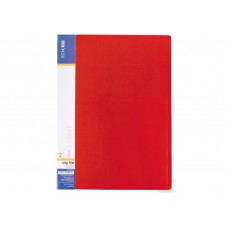 Папка-вуса Economix A4 пластикова CLIP A Light 1 кишеня червона (1) (20) (120) E31207-03