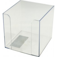 Бокс для бумаги Delta by Axent 4005-27 90х90х90мм прозрачный