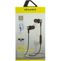 Наушники вакуумные Awei B923 BL BT black микрофон
