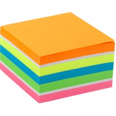 Блок для заметок с липким слоем 75х75 мм 450 листов Axent ассорти-2 (12) 2326-53