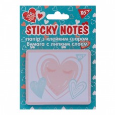 Блок для заміток з липким краєм  90 х105 мм 40 аркушів Yes BeYou (24) 170288