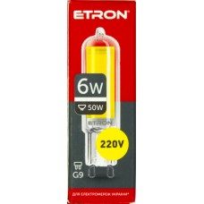 Лампа Etron Light Power скло LED 1-ELP-082 6Вт 4200K G9(10) 