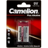 Батарейка Camelion Alkaline 6F22/6LR61-BP1 1bl крона