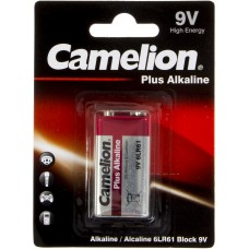 Батарейка Camelion Alkaline 6F22/6LR61-BP1 1bl крона