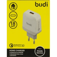 Зарядное устройство Budi быстрая зарядка 3.0 3.6A white Breidon №M8J940QE/AC940QEW