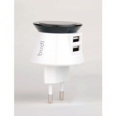 Зарядное устройство Budi 2USB 2.4A 12W Breidon M8J305E
