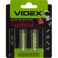 Батарейки Videx Turbo LR-03 блистер 2шт (10)