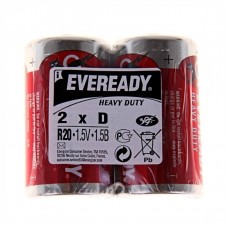Батарейки Energizer Eveready Super Heavy Duty R-20 / пленка 2 шт (12) (96)