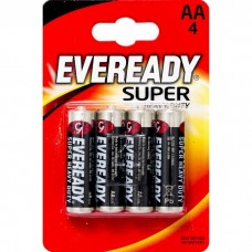 Батарейки Energizer Eveready Super Heavy Duty R-06 / блистер 4 шт (24)