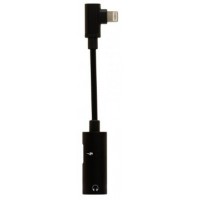 Адаптер перехідник Lightning > Lightning Power-jack 3,5 Hoco LS18  