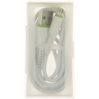 Кабель USB > micro USB Budi 2.4 A 1м в тубусе 158 M Breidon 