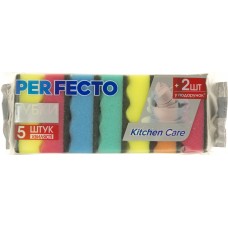 Губка кухонна Kitchen care Perfecto 7 шт (50) 1146  