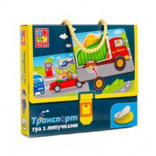 Игра с липучками Транспорт на украинском VT1302-28