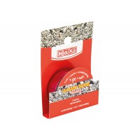 Лента декоративная Maxi из фольги 10мм х 5м красная (20) MX62095
