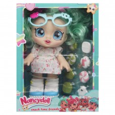 Игровой набор Nancy Dolls кукла 28 см Peppa-Mint Rids и пирожные, в коробке 24,8х34х13,4 см (12) (24) КИ NC2414