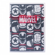 Тетрадь A4 48 листов клетка в пластиковой папке Yes Marvel Avengers (1) 764427