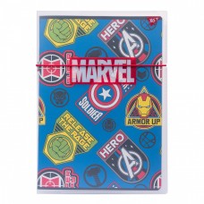 Тетрадь A4 48 листов клетка в пластиковой папке Yes Marvel Hero (1) 764426 