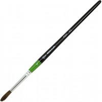 Пензлик художній поні круглий 6 Rosa Start коротка ручка (6) 612/18661206