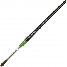 Пензлик художній поні круглий 6 Rosa Start коротка ручка (6) 612/18661206