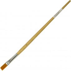 Пензлик R&L 7 синтетика руда плоска, акрил, олія 9106/RSET-9607   