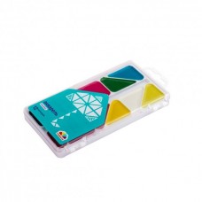 Акварель 12 кольорів Мозаїка без пензлика, пластикова упаковка Гамма UA (15) №300102  