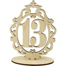 Номерки на стіл 15х11см 