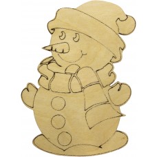 Снеговик 7х5 фанера (5)