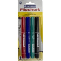 Набір маркерів Centropen Flipchart 4 кольори 8550 / 04