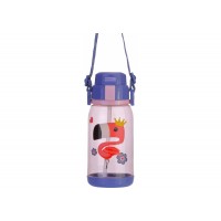 Пляшка для води тританова CoolForSchool 650 мл Zebra червона №CF61300
