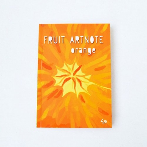 Блокнот A5 40 аркушів без ліновки Frutti note orange 902613 Profiplan