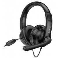 Наушники HOCO W103 Magic tour gaming black, микрофон