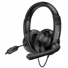 Наушники HOCO W103 Magic tour gaming black, микрофон