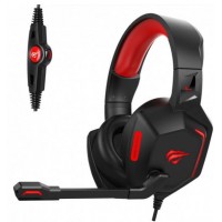 Навушники Havit Gaming HV-H657d black/red, мікрофон