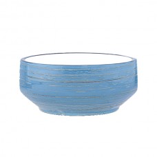 Бульонница керамическая Spiral Blue 400 мл Wilmax (3) (36) WL-669638/6384  