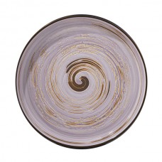 Тарелка керамическая Spiral Lavander 23 см Wilmax (3) (24) WL-669719/7190  