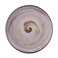 Тарелка керамическая Spiral Lavander 28 см Wilmax (3) (18) WL-669720/7206  