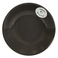 Тарелка суповая керамическая Cesiro Spiral графит 21 см (1) (12) A2345S/G141/5982