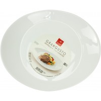 Тарелка стеклокерамическая Grangusto овальная 31,7х26,2 см Галерея (6) (12) 431290/7082