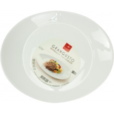 Тарілка склокерамічна Grangusto овальна 31,7х26,2 см Галерея (6) (12) 431290/7082   