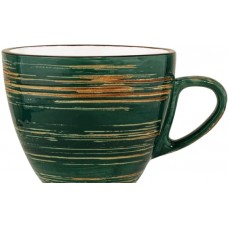 Чашка керамическая 75 мл Spiral Green Wilmax (6) WL-669533/5332  