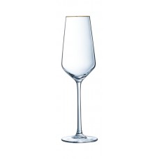 Набор бокалов стекло  Luminarc. Eclat Ultime Bord Or (4 шт) 210 мл шампанское (2) P7634 * / 3308