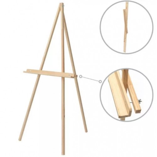Мольберт-тренога Rosa Studio сосна, 60 х75х125 см, высота 124 см GPТ500456031